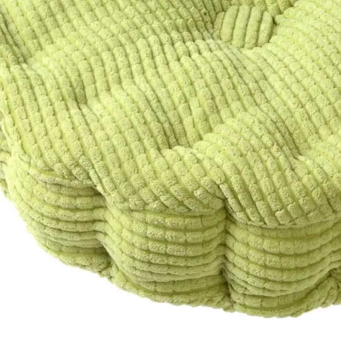 Coussin de siège capitonné grand carré rond épais coussin de chaise Tatami coussin d'oreiller de sol pour chaises de salle à manger de Patio de bureau à domicile 50x50 cm