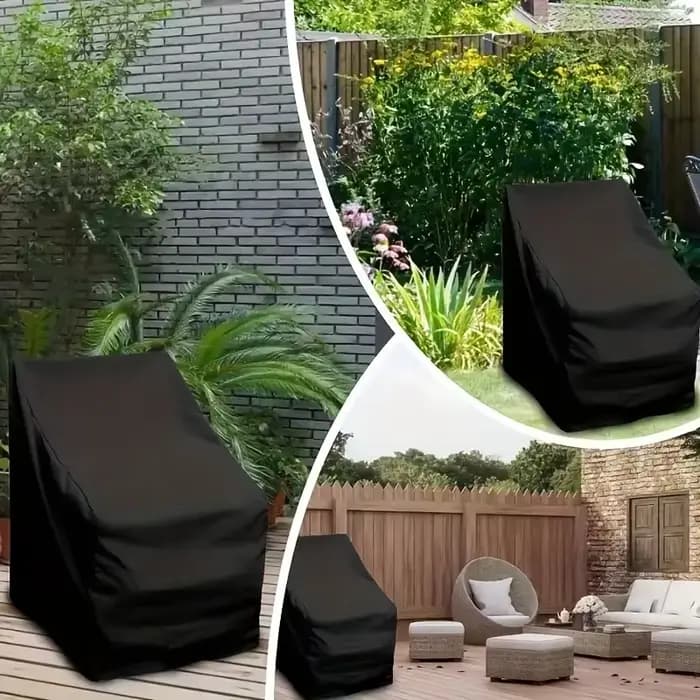 Housse anti-poussière pour chaise empilable