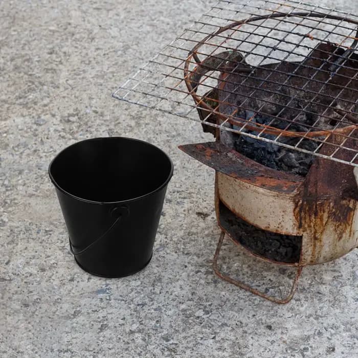 Seau à huile de Barbecue Durable