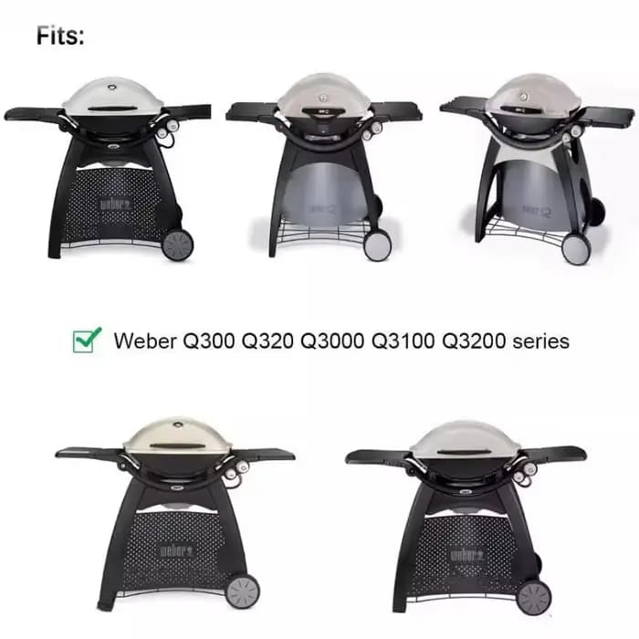 La grille de brûleur de cuisinière à gaz Weber 65032 convient pour Q300/Q320/Q3000/Q3200.