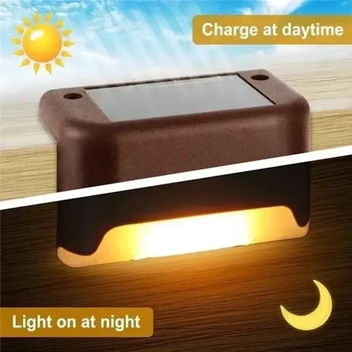 1/4/8/12/pcs LED solaire lumières extérieure jardin lumière pont lampe