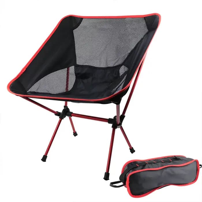 Chaise pliante d'extérieur portable, pour pique-nique, camping, pêche