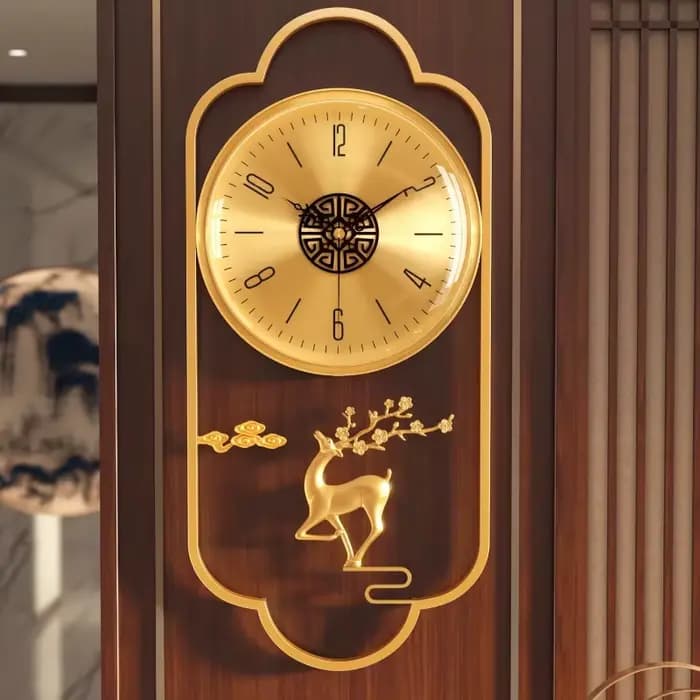 Horloge murale de salon moderne, Design industriel, luxe européen, numérique minimaliste, Duvar Saati, accessoires de décoration
