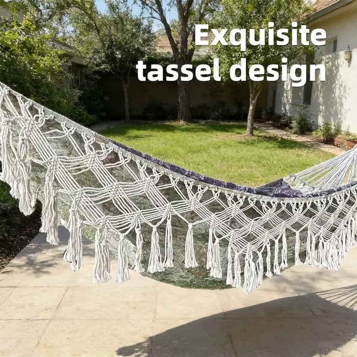 Les nouveaux hamacs à franges de style bohème