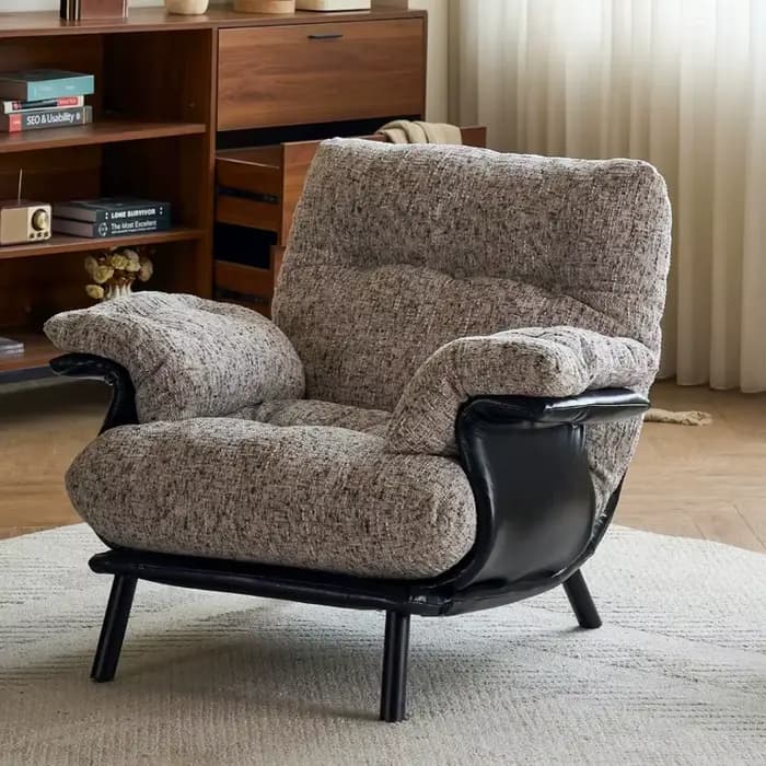 Fauteuils moelleux pour salon, fauteuils de salle à manger, fauteuils de jeu, fauteuils de coiffeuse, Sillones, Meubles nordiques en liquidation