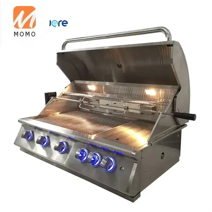 Ensemble de cuisine en acier inoxydable pour l'extérieur, ustensiles de cuisine de camping, gril à gaz, barbecue, cour, villa, bar, fête