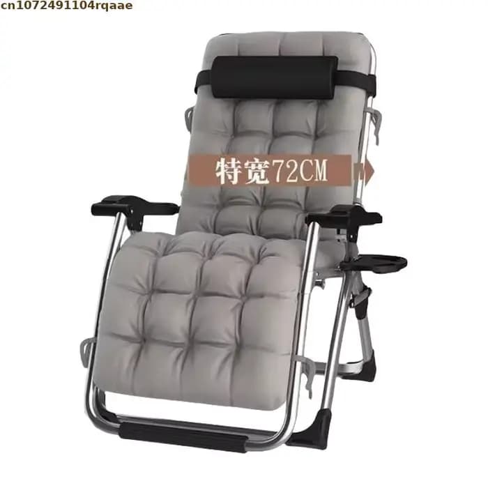Chaise longue pliante d'extérieur