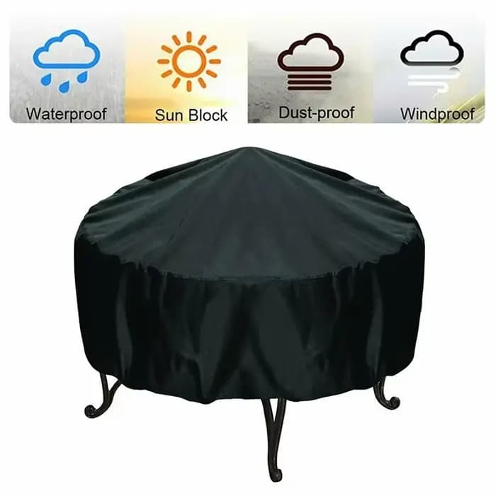 Housse De Protection ronde pour foyer