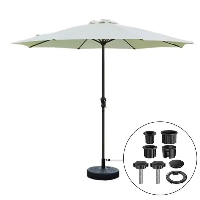 1 ensemble de support de Base de Parasol