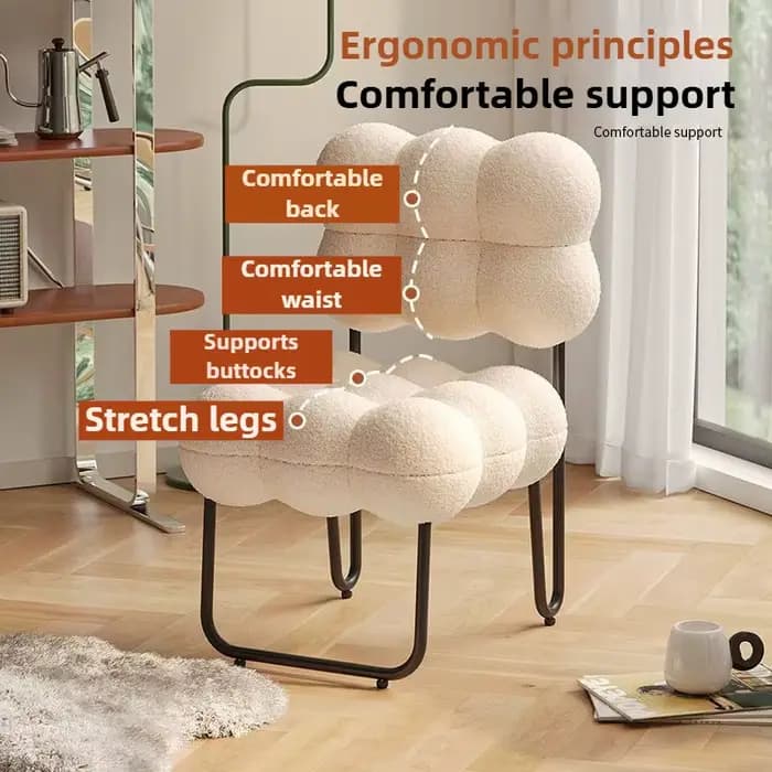 Chaises de salon maquillage