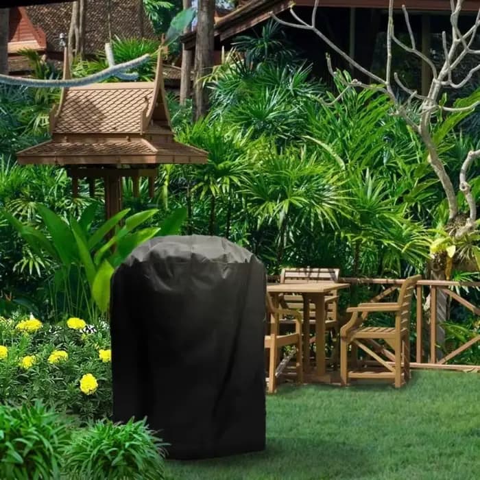 Housse de protection ronde pour barbecue