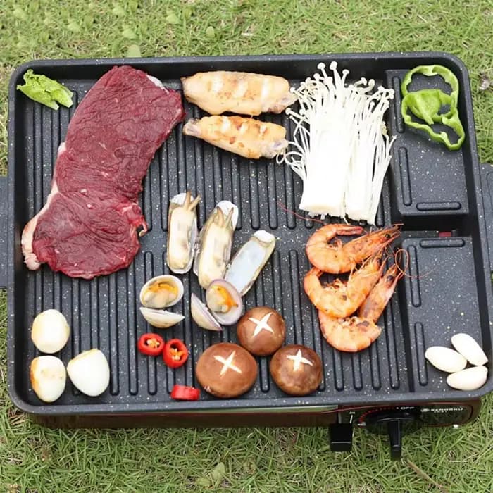 Plaque de gril de Barbecue 32X26cm