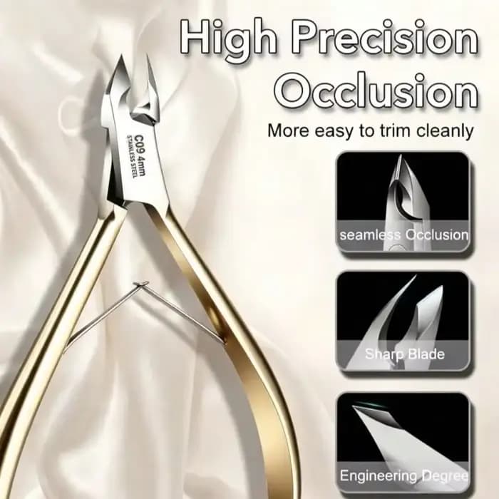 Outils de manucure professionnels, coupe-cuticules à lame tranchante, coupe-ongles et coupe-ongles incarnés, adaptés aux salons et à la maison