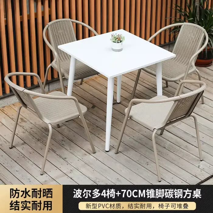 Tables et chaises d'extérieur Café B&B