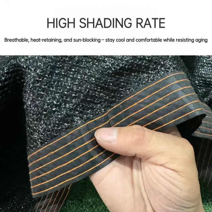 Voile d'ombrage en filet pare-soleil pour trampoline de 6