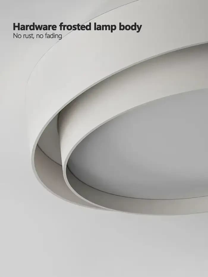 Chambre salon lampe Led plafonnier minimaliste moderne blanc noir gris intérieur luminaire maison hôtel Luminarie