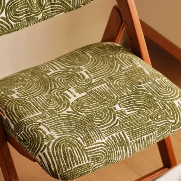 Chaises de salle à manger rembourrées vintage
