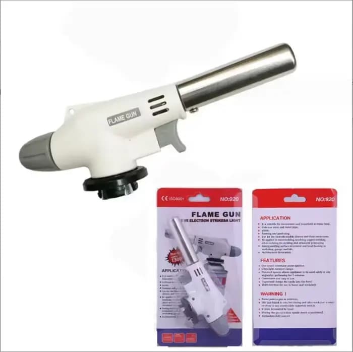 Brûleur de carte barbecue extérieur cuisine cuisson allumeur pistolet à flamme