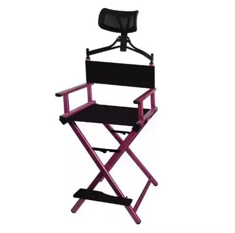 Chaise pliante de directeur légère en aluminium