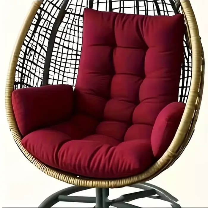Coussin de siège amovible et lavable pour chaise suspendue