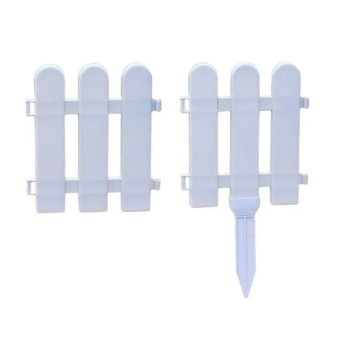 Clôture de jardin en plastique pour aménagement extérieur 19*20cm