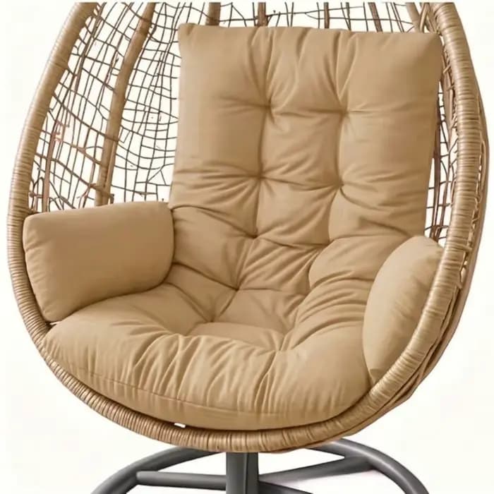 Coussin de siège amovible et lavable pour chaise suspendue