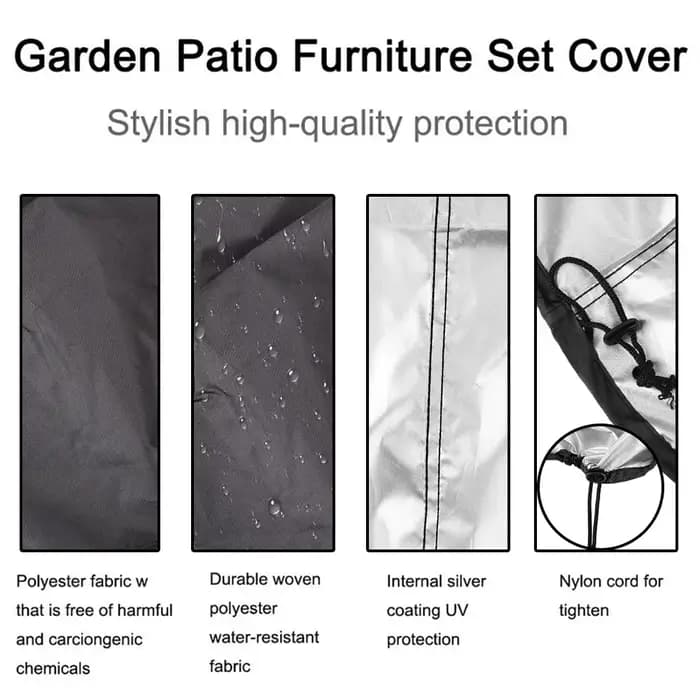 Couverture de Barbecue ronde imperméable pour Camping en plein air