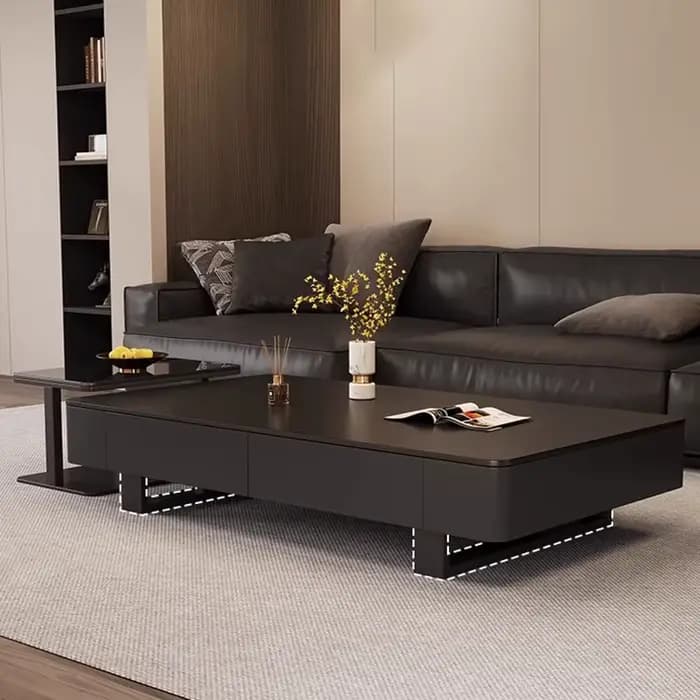Table basse De beauté à la mode Tables basses De luxe européennes nordiques modernes Glamour exquis Mesa De Centro Sala meubles De maison