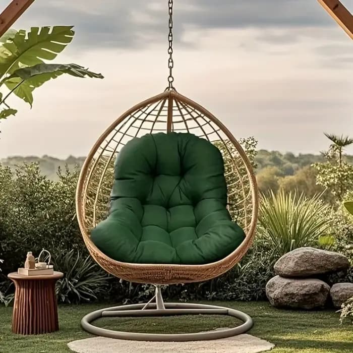 Panier suspendu extérieur chaise coussin d'assise toutes saisons