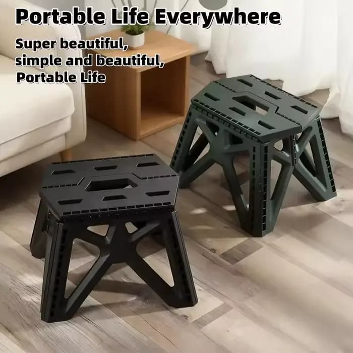 Tabouret de camping pliant portable