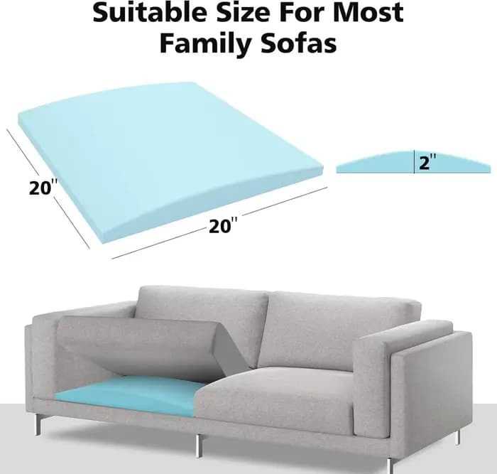 Support de coussin de canapé, siège affaissé, trapézoïdal, pratique, facile à installer, éponge de réparation pour chaise, dortoir, ménage, hôtel