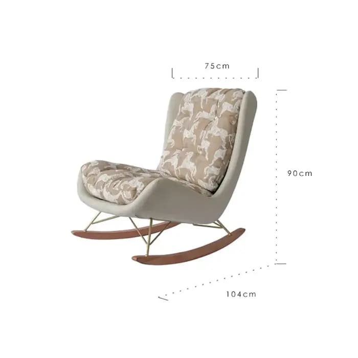 Événements Balcon chaises salon luxe moderne inclinable