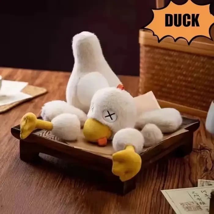 Ornements décoratifs en forme de canard mignon magnétique