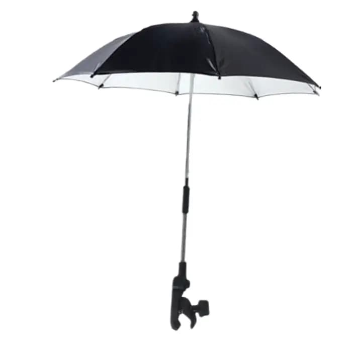 Parasols de chaise de sport avec clip anti-soleil 360 ° Parasol réglable pour poussette de bébé