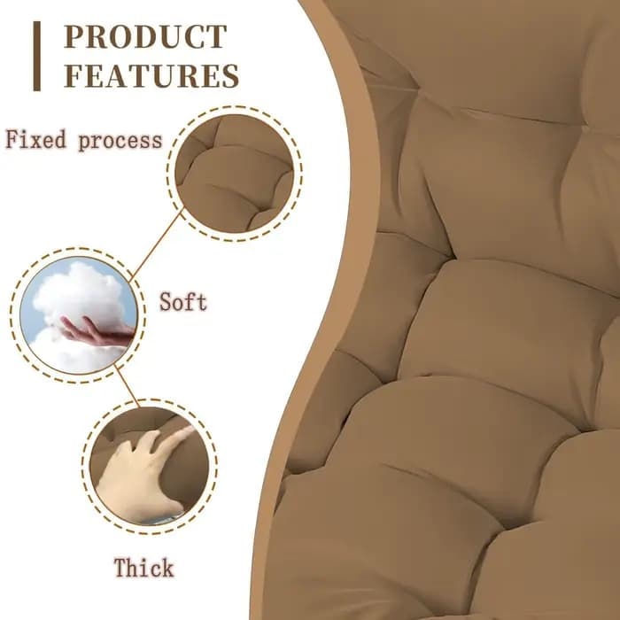 Coussin de remplacement pour fauteuil suspendu