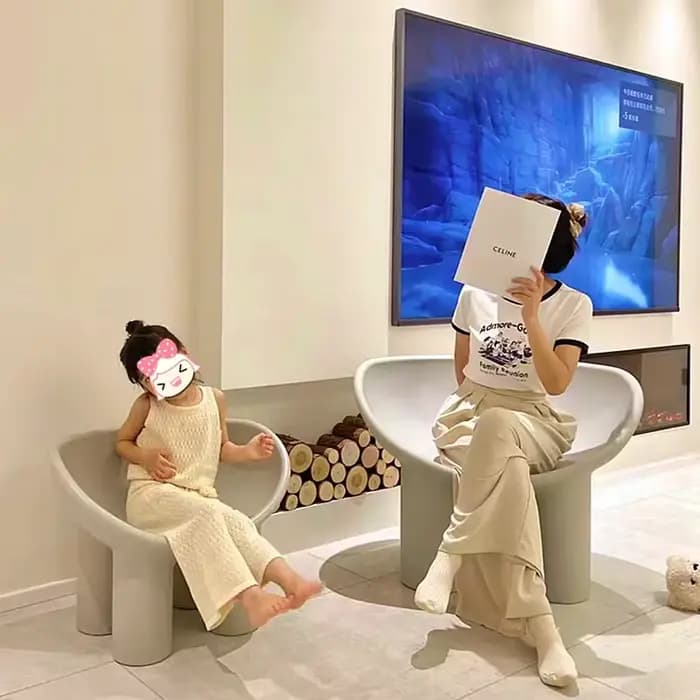 Petit salon inclinable pour enfants