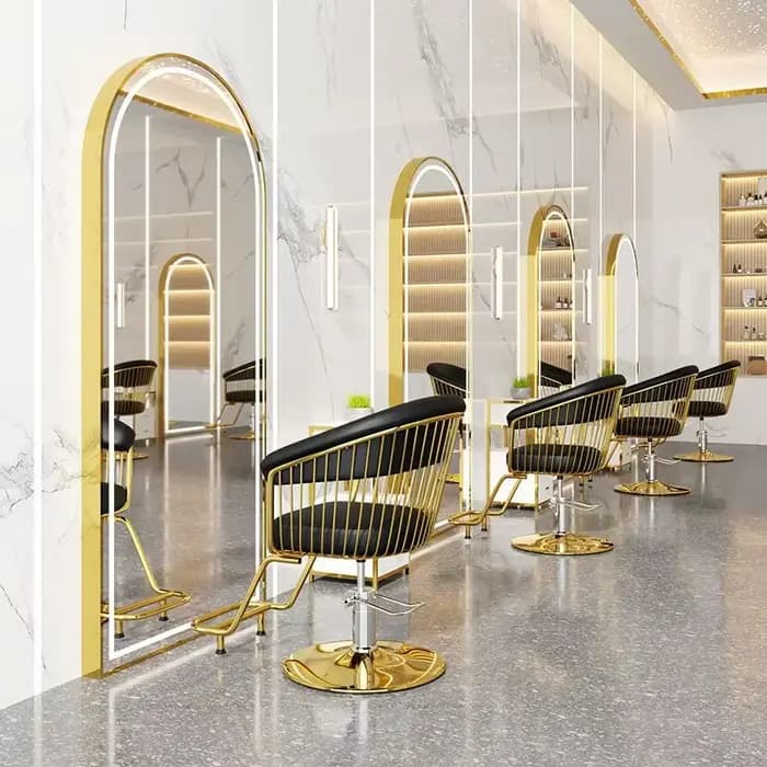 Fauteuil de beauté chaise de barbier organisateur moderne conception confortable