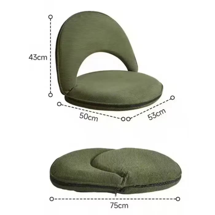 Canapé paresseux minimaliste moderne avec siège rotatif