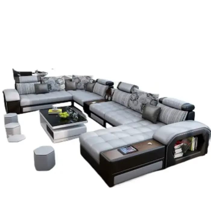 Adultes sol canapé salon minimaliste nordique appartement bras