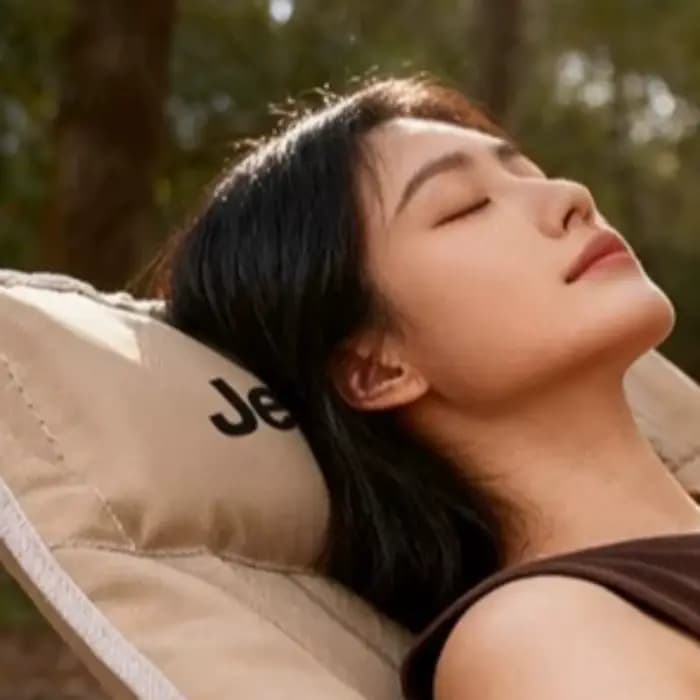 Chaise longue de relaxation pliable ultralégère pour l'extérieur