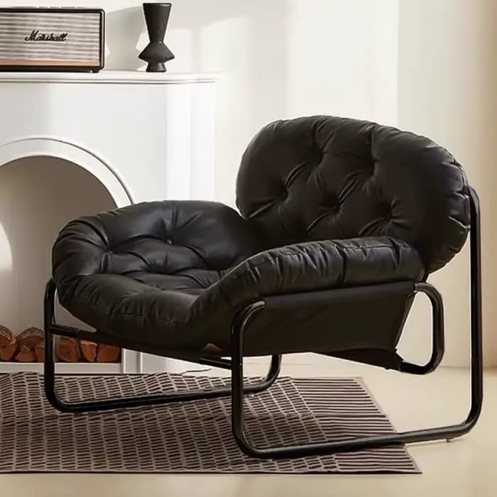 Chaise d'appoint simple rétro moderne