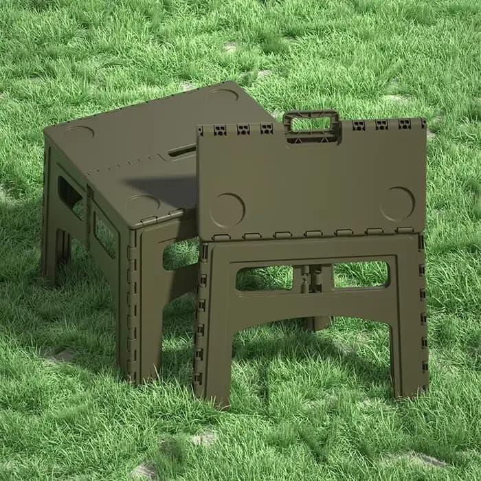 Table de Camping pliante et Portable en plastique étendue pour l'extérieur