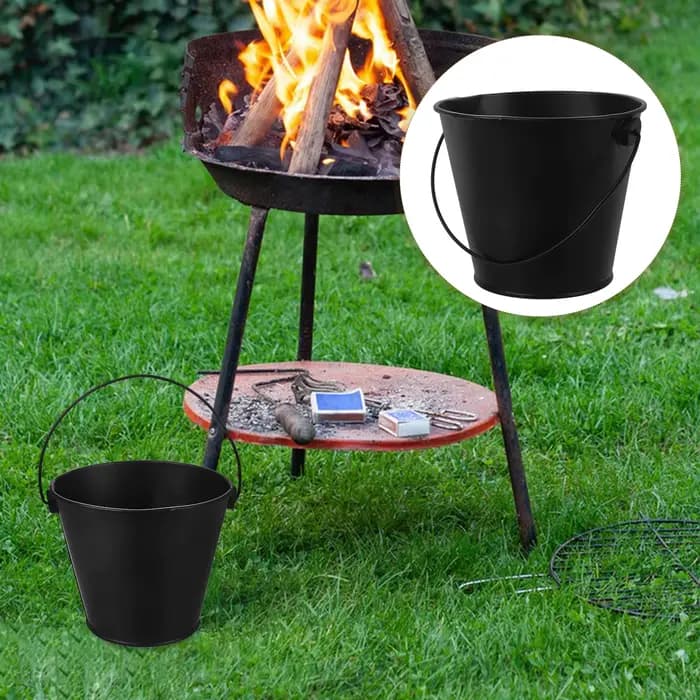 Seau à huile de Barbecue Durable