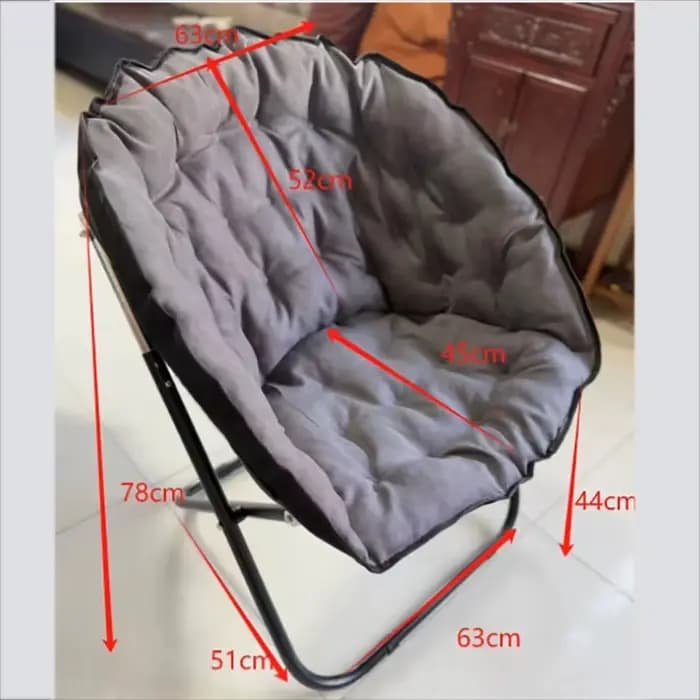 Canapé rond de loisirs confortable pour personne