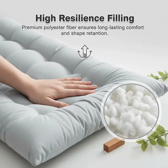 Coussin de chaise longue d'extérieur respirant et rafraîchissant