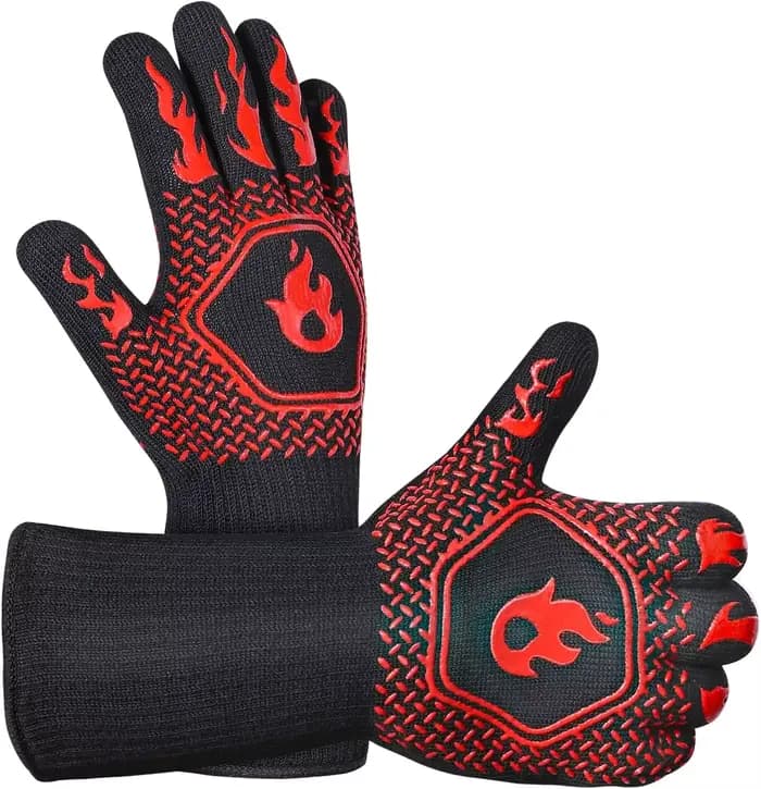 Gants de barbecue, résistants aux hautes températures