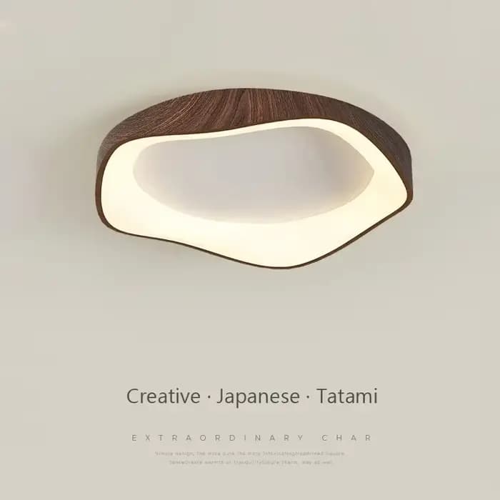 Plafond moderne à LEDs en bois pour chambre salon salle à manger étude balcon lustre intérieur décor à la maison luminaires Lustre