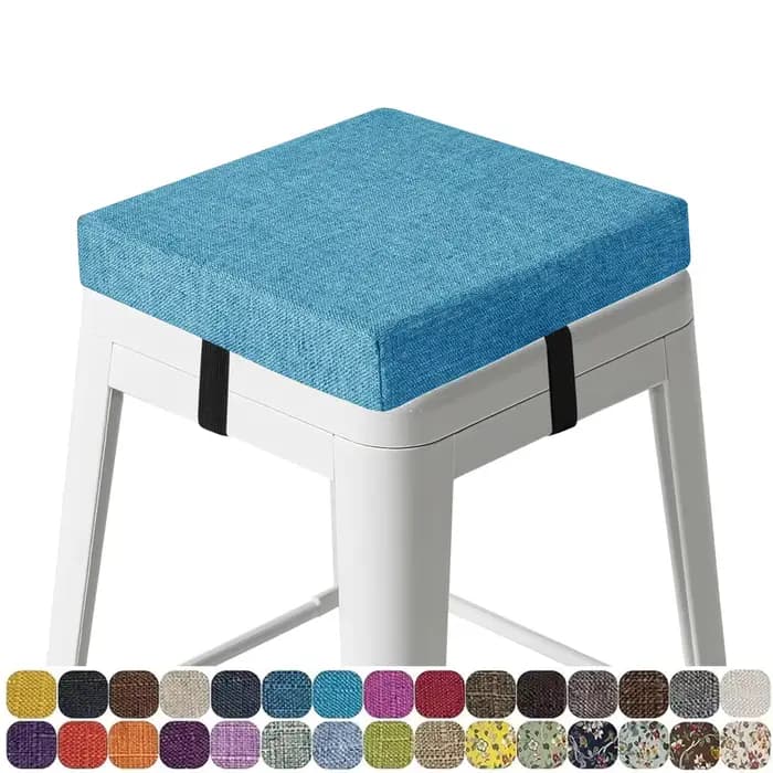 Coussins de siège carrés 30x30cm avec serrures, coussin de banc personnalisé pour intérieur, tapis de coussin de cabine de Bar, coussinets de siège de chaise de salle à manger