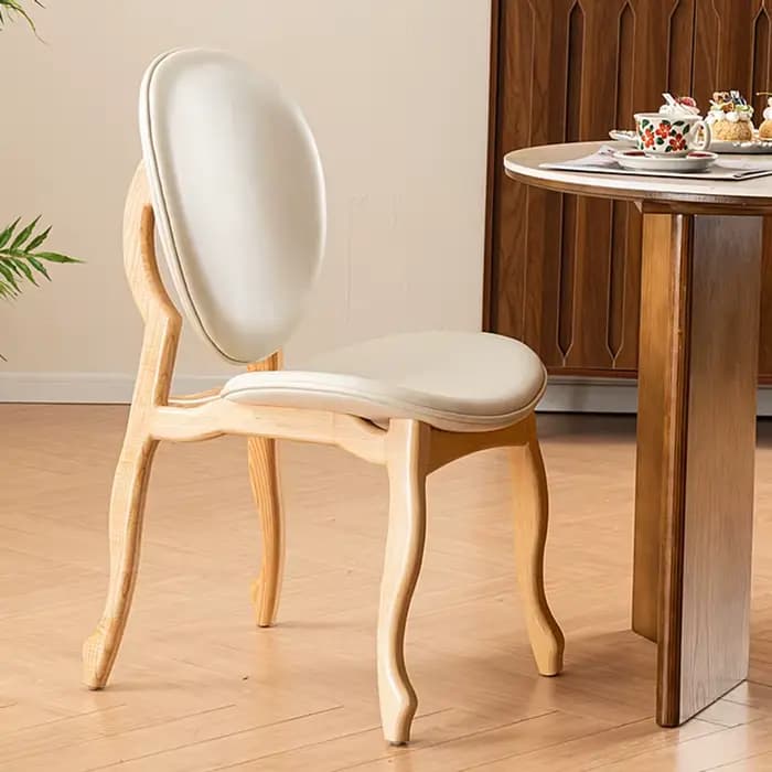Ensemble de 2 chaises de salle à manger uniques, économies de qualité supérieure, chaise de salle à manger esthétique de luxe, meubles de salon