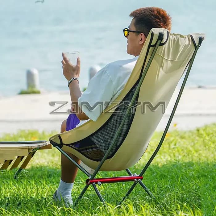 Chaise pliante longue pour camping